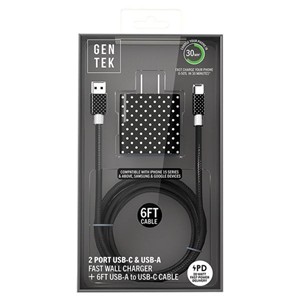CHARGER GENTEK CABLE AND WALL TYPE C